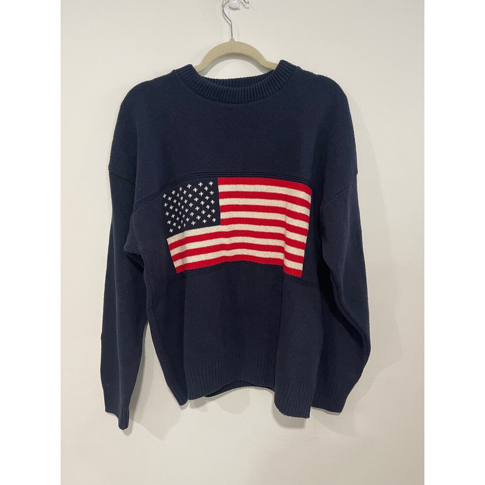 Vintage USA Olympics Stars & Stripes American Flag Crewneck Patriotic Americana